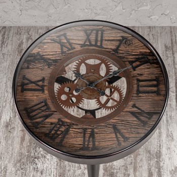 Журнальный столик-часы Слипер (ширина 610 мм) в Озеро-Карачах - ozero-karachi.mebel54.com | фото