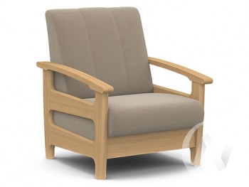 Кресло для отдыха Омега (бук лак/CATANIA LATTE) в Озеро-Карачах - ozero-karachi.mebel54.com | фото